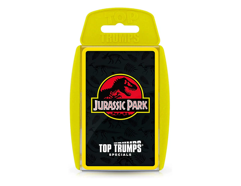 Top Trumps Jurassic Park Interactive Kids/Adult Playing Card Game/Collection 5+
