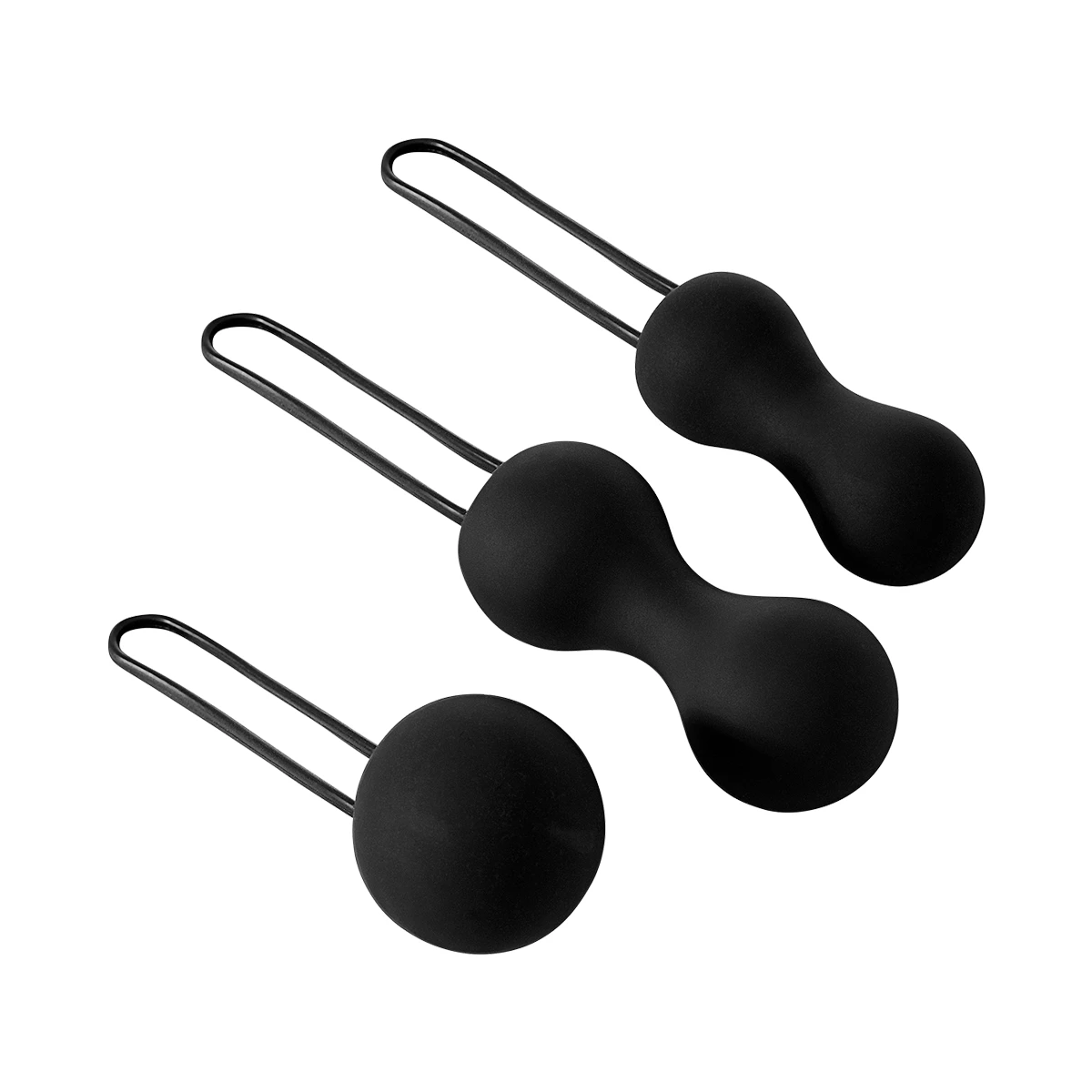 Je Joue Ami 3 Step Kegel Pelvic Training Set - Je Joue Black