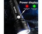 High Brightness Led Flashlight,Most Powerful Usb Rechargeable Flashlight Torch, IPX6 Water-Resistant - 25W