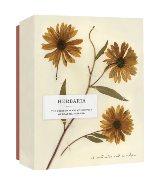 Herbaria The Pressed Plant Collection of Beatrix Farrand Notecards by Princeton Architectural Press