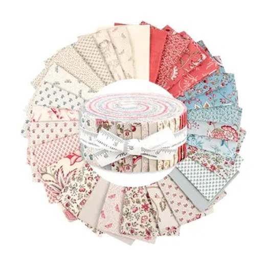 Moda Quilting Jelly Roll Patchwork Antoinette 2.5 Inch Fabrics