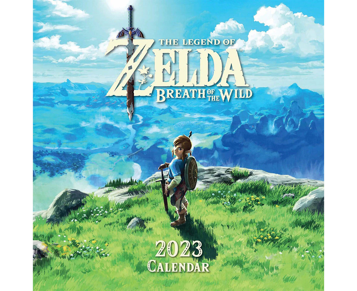 The Legend Of Zelda Square Calendar 2023