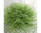 10Pcs/Set Realistic Artificial Grass Exquisite Vivid Plastic Delicate Simulation Grass for Home-Light Green