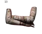 1 Pair Outdoor Sports Camouflage Anti-UV Elastic Cooling Compression Arm Sleeves-13#