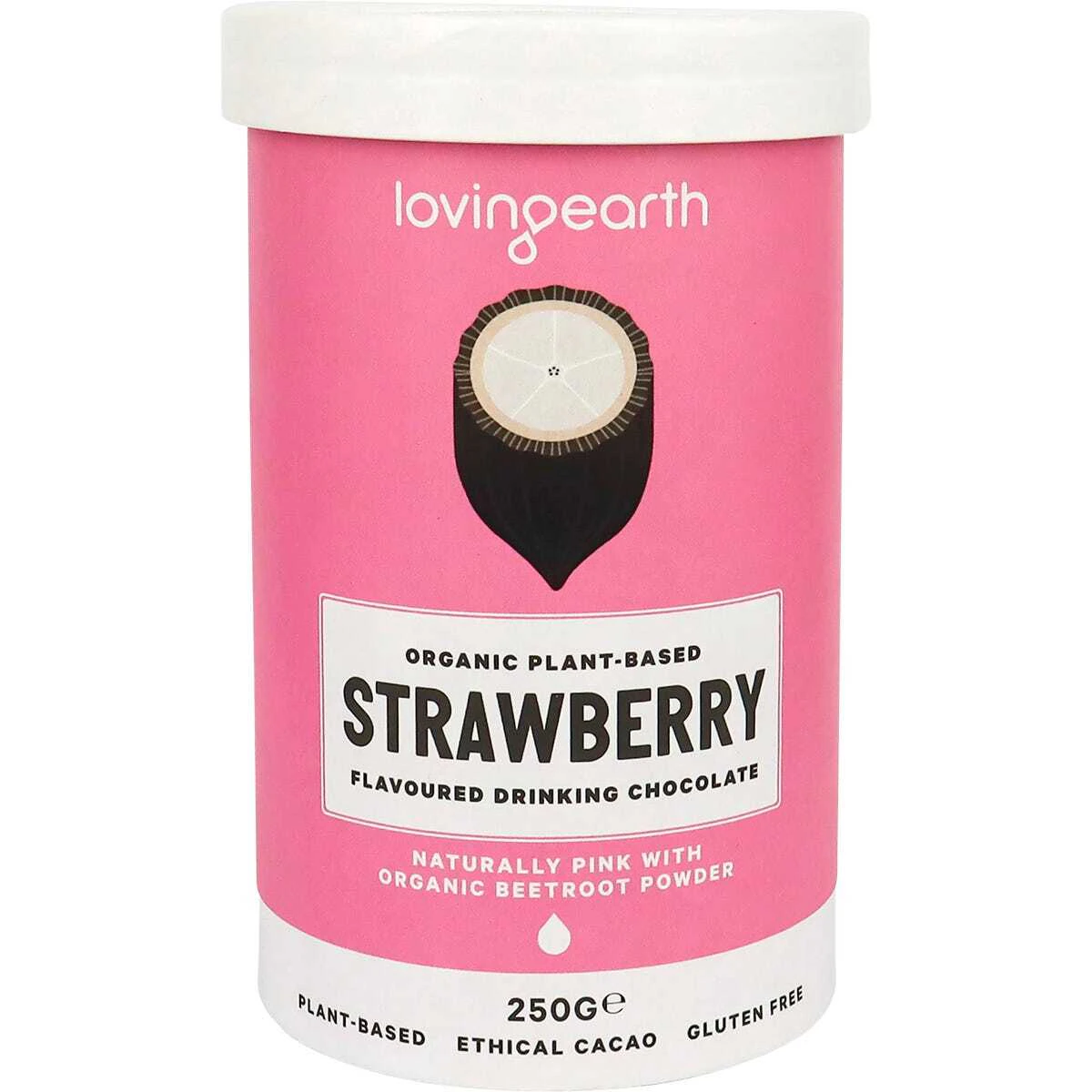 Organic Drinking Chocolate - Strawberry 250g