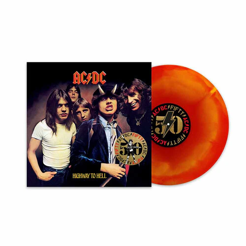 AC/DC - Highway To Hell - Hellfire Colored Vinyl edition  [VINYL LP] Colored Vinyl, Orange, Yellow USA import