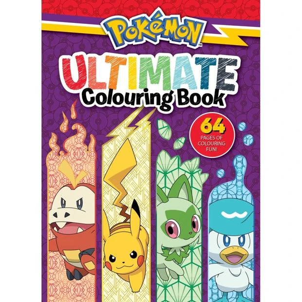 Pokemon Ultimate Colouring Book