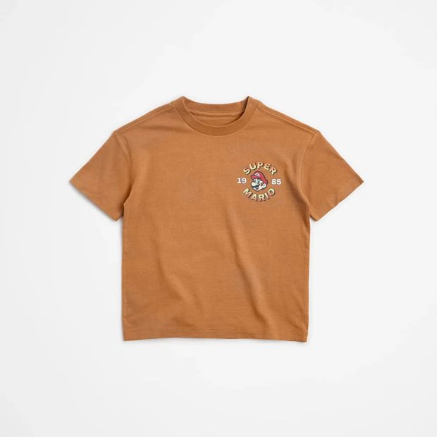 Super Mario T-shirt - Brown