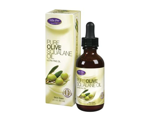 Life-Flo Pure Olive Squalane Oil, 2 oz