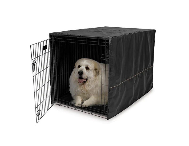 Midwest Dog Washable Crate Cover Durable Polyester Black 48" 120cm