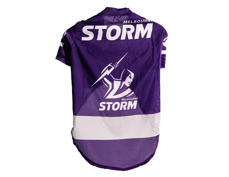 NRL Melbourne Storm Large Dog Jersey Shirt 48cm to 49.5cm Long