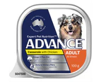 Advance Dog Adult Chicken Cass 100G 12Pk(441707)(Om12)