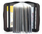 Mini Leather 22 Cards Wallet Business Case Purse Credit Card Holder