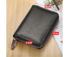 Mini Leather 22 Cards Wallet Business Case Purse Credit Card Holder