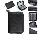 Mini Leather 22 Cards Wallet Business Case Purse Credit Card Holder