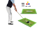Golf Training Hitting Mat Swing Detection Batting Mat Golf Training Aid