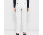 Target Roll Cuff Chino Pants - White