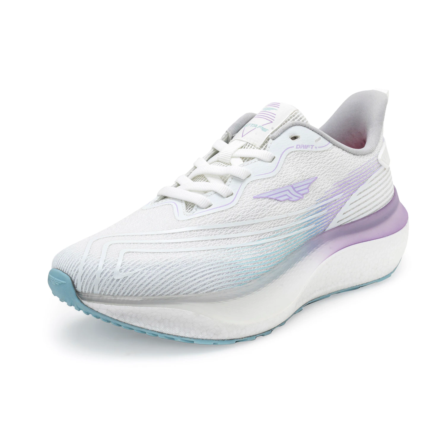 Red Tape Women’s Sports Walking Shoes - White / Purple