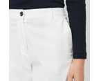 Target Roll Cuff Chino Pants - White