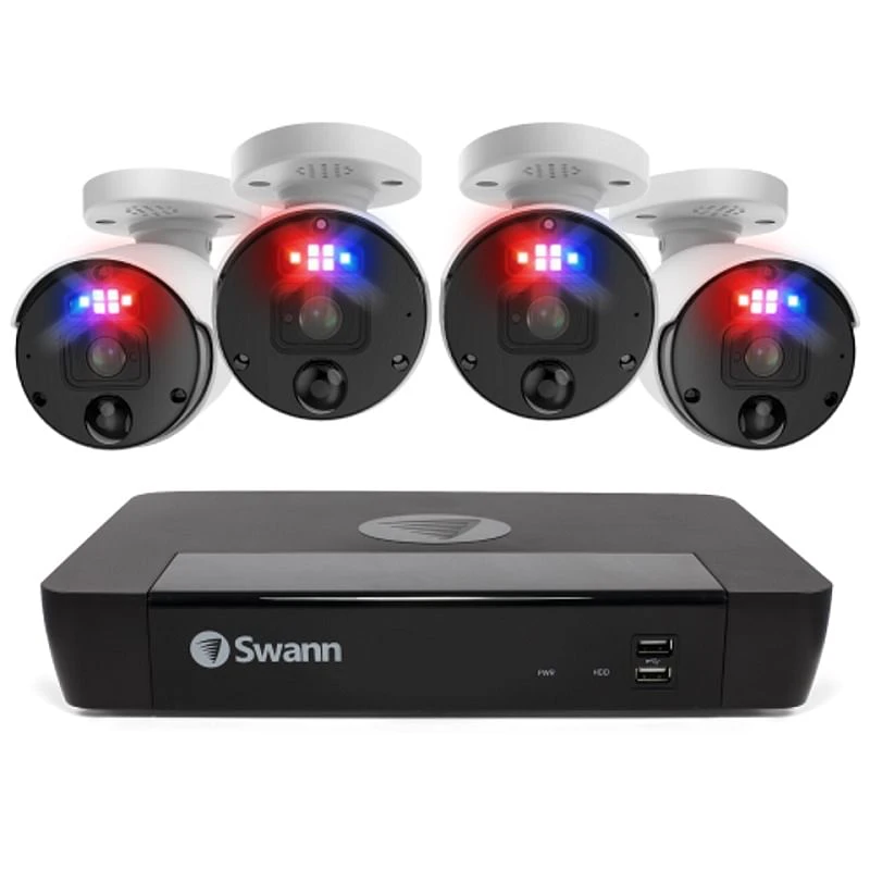 Swann 4 Camera 8 Channel 12MP Pro Enforcer NVR Security System [SWNVK-890004-AU]