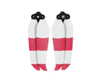 1 Pair Drone Blade Silent Low Noise Mini Portable Drone Propeller for DJI Air 2S Red White