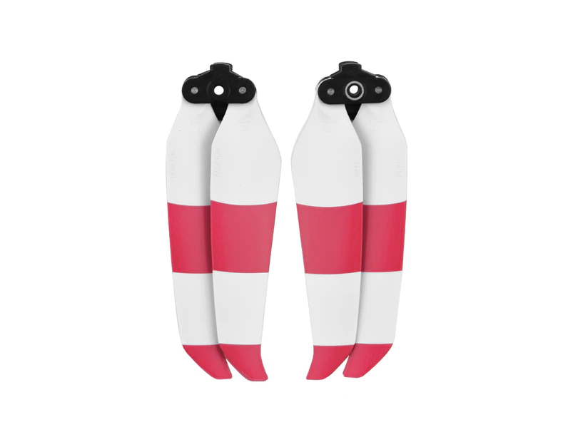 1 Pair Drone Blade Silent Low Noise Mini Portable Drone Propeller for DJI Air 2S Red White