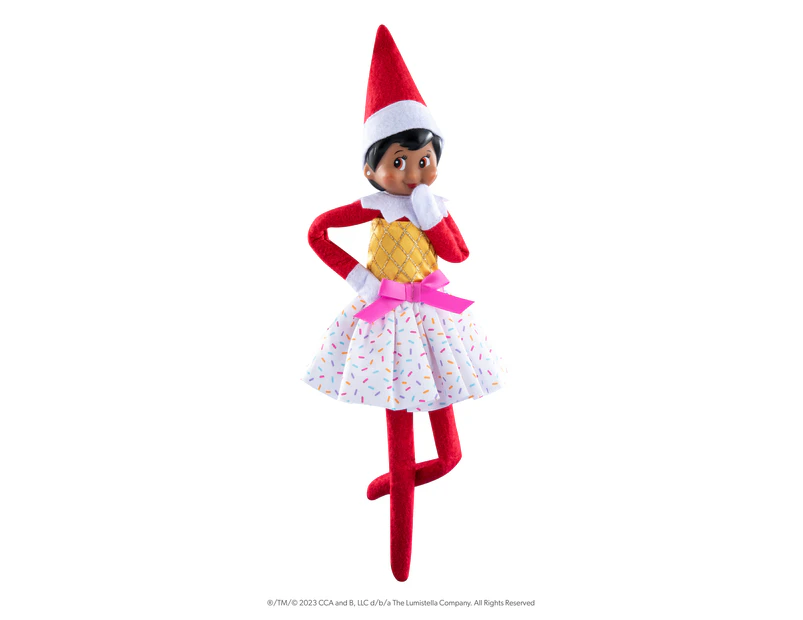 Elf On The Shelf Claus Couture Ice Cream Party Dress