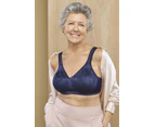 Playtex Ultimate Lift and Support Wirefree Bra Y1055H Blue Velvet