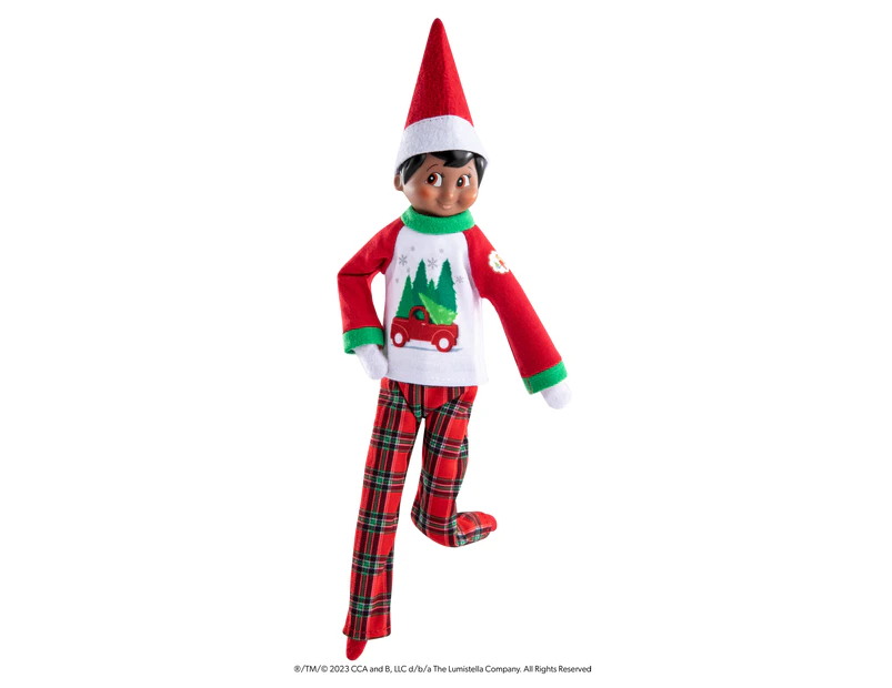 The Elf on the Shelf Claus Couture Trees Farm PJs