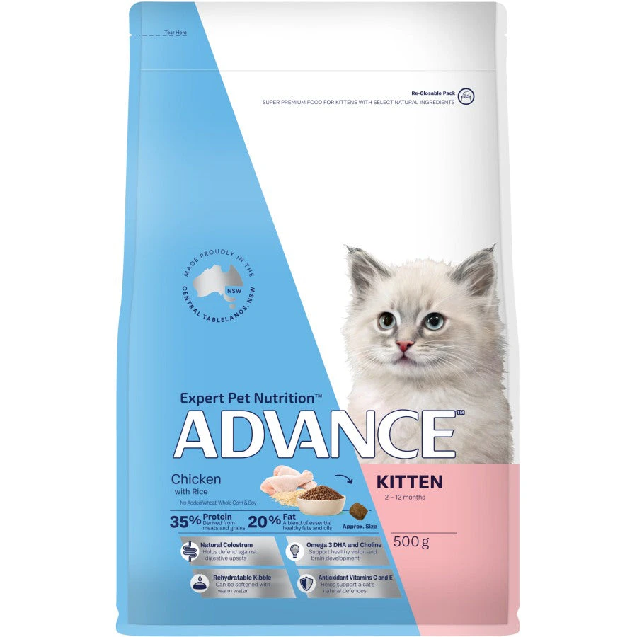 Advance Kitten Dry Cat Food Chicken with Rice