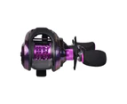 Fishing Reel Quick Rotating Magnetic Brake 12 Gears Bait Casting Lure Explosion Proof Long Reel for Outdoors