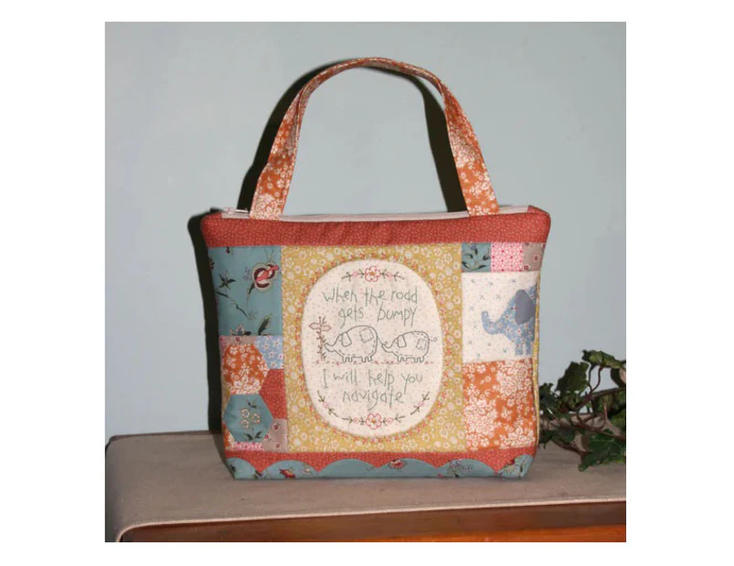 The Birdhouse Designs Ellie's Tale Printed Bag Pattern
