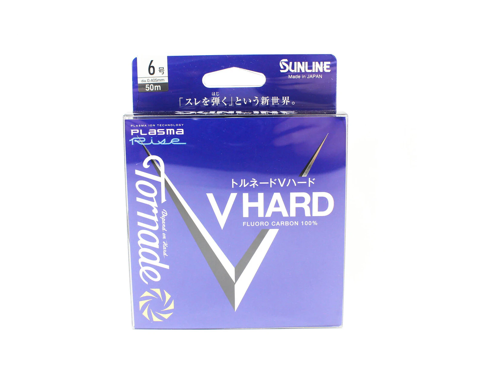 Sunline V-Hard 50m Plasma Rise Fluorocarbon Fishing Leader #6.0 (25lb)