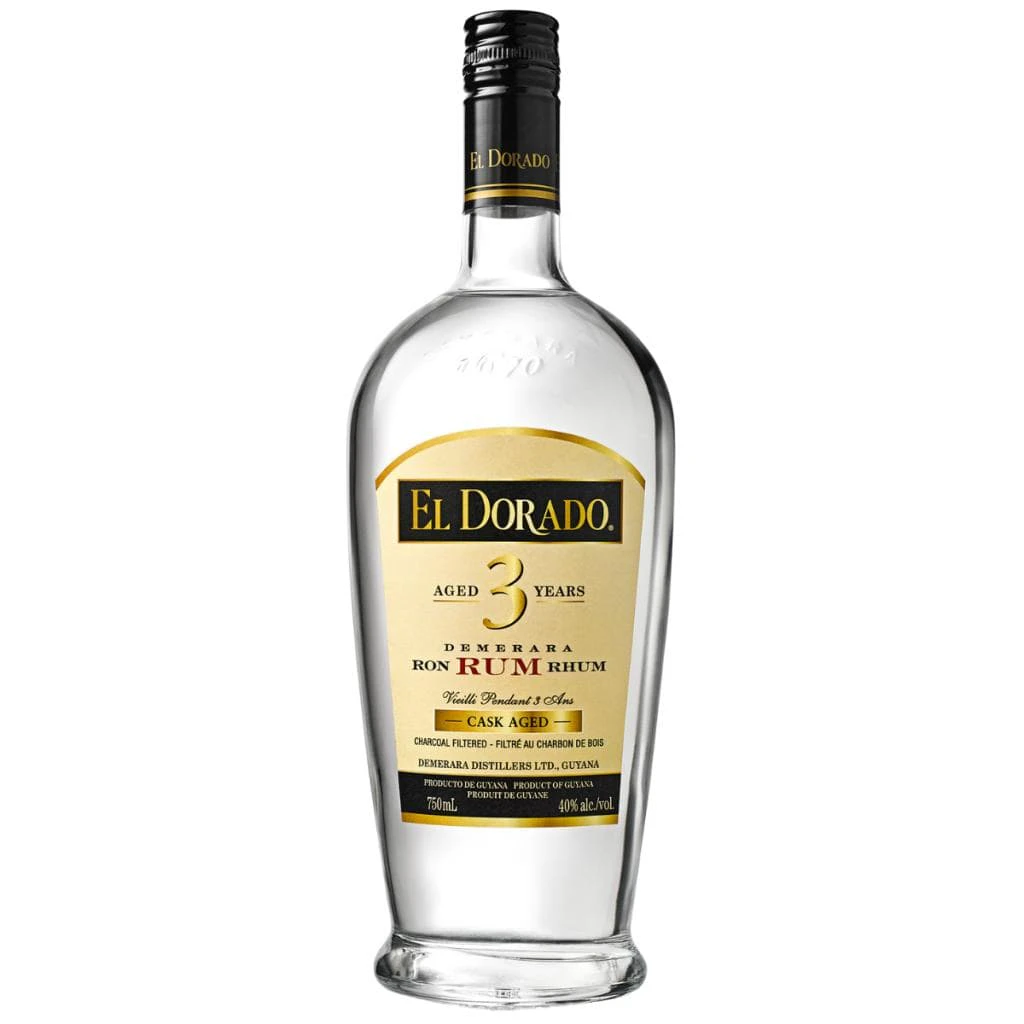 PERSONALISED EL DORADO RUM 3 YEAR OLD 40% 700ML