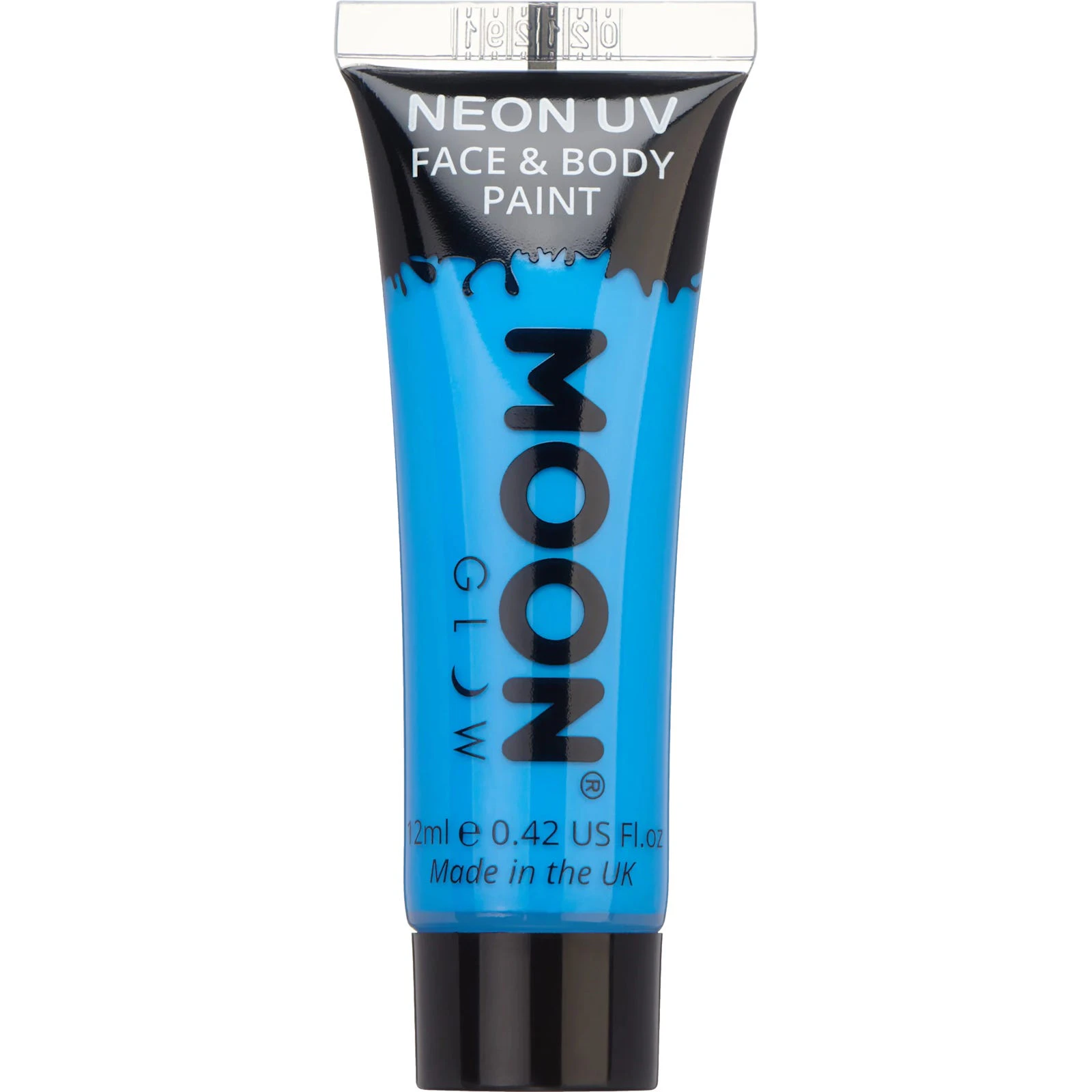 Intense Blue Neon UV Face And Body Paint 12ml