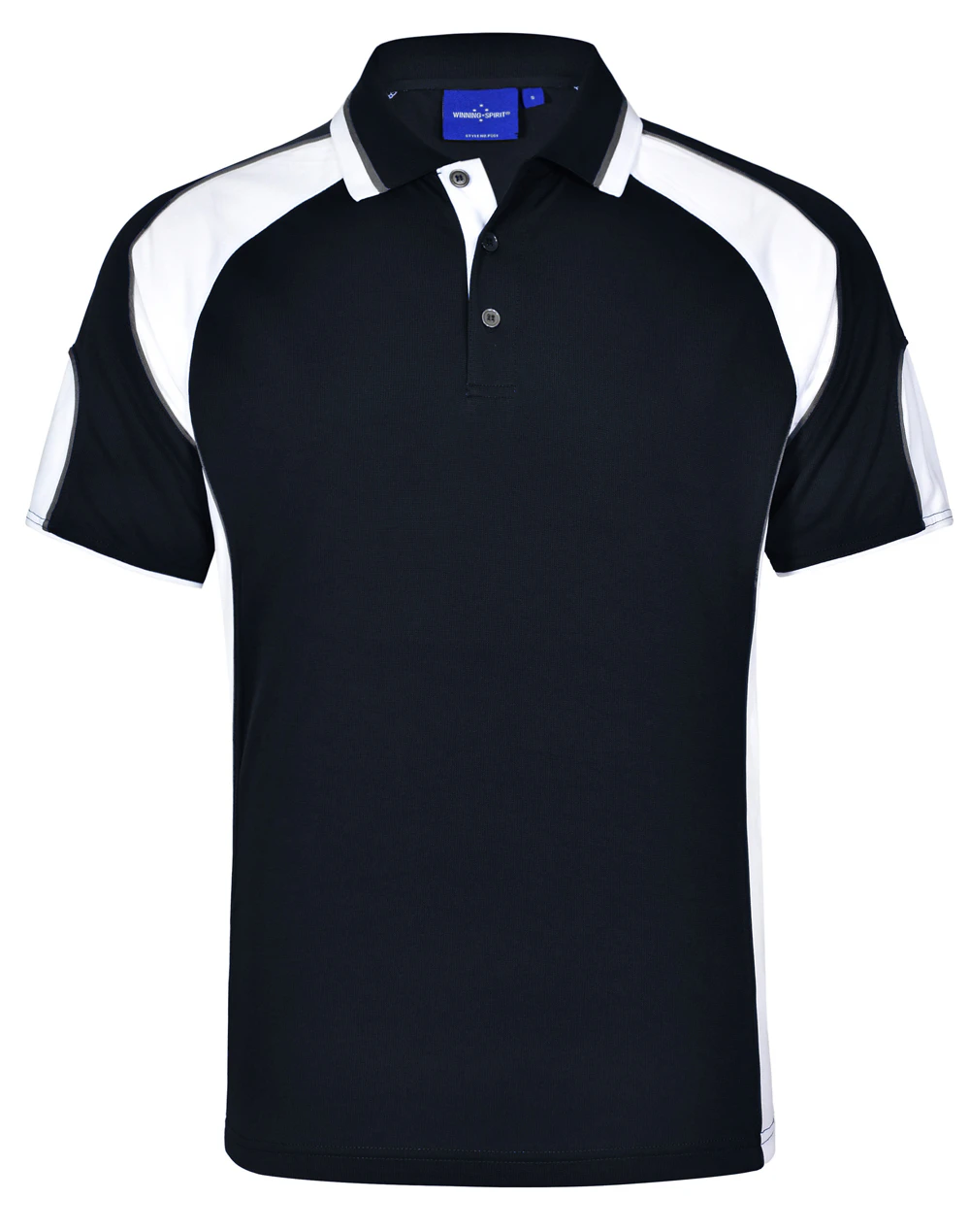 ALLIANCE Tri-colour Polyester Men Polo Shirt