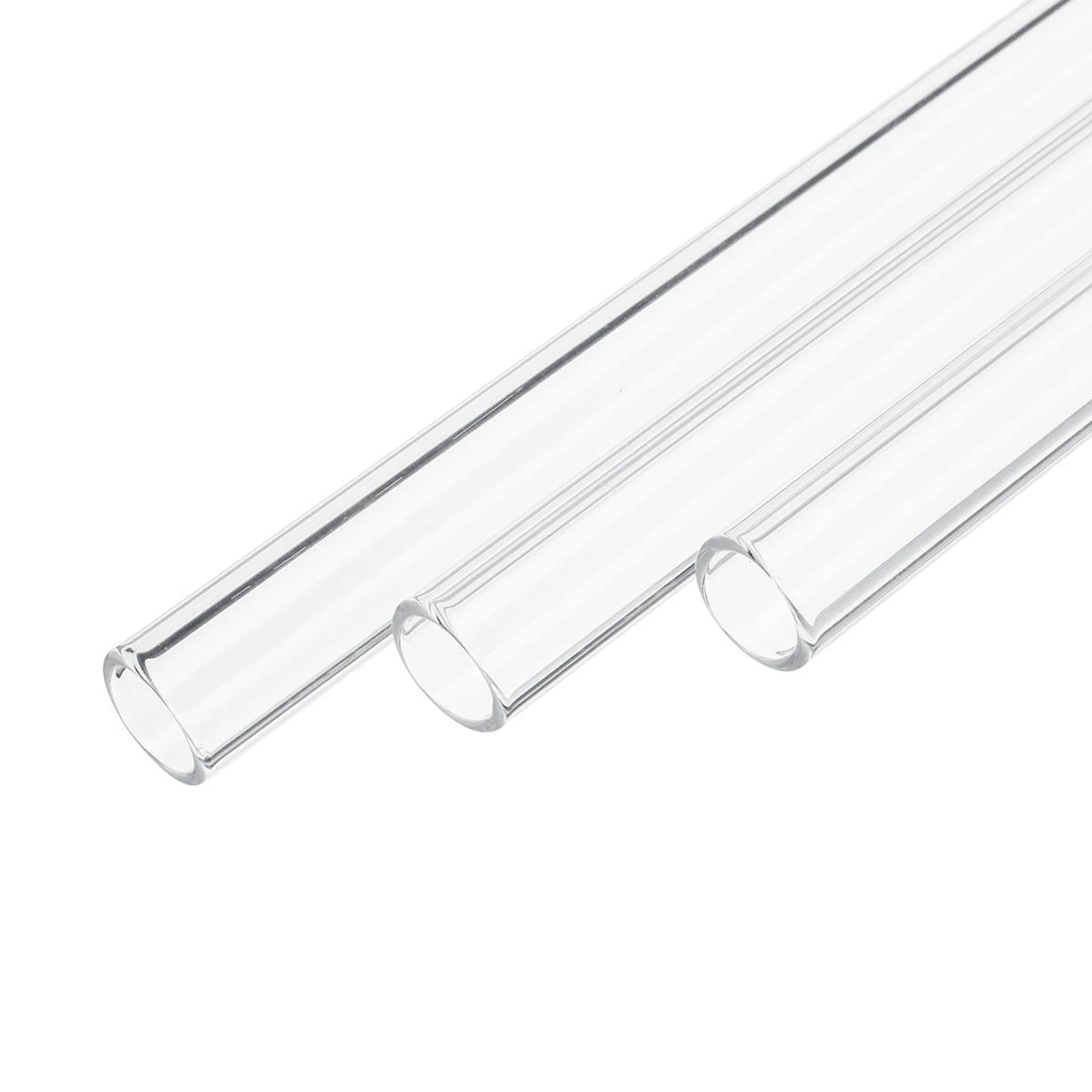 10Pcs 250mm x 10mm Dia. Glass Tubing Borosilicate Blowing Tube Thick Wall 2.2mm