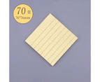 Lined Sticky Notes with Lines 3*3 Self-Stick Notes 5 Candy Color 5 Pads, 70 Sheets/Pad