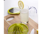 Manual professional juicer fruit press lime press with container 400ml