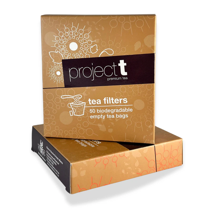 Project t biodegradable tea filter bags 50 pk