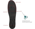 Raising Insole,Air Cushion Shock Absorbing Shoe Lift Taller Shoes Pad