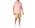 GANT Men's Regular Contrast Pique Rugger Polo Shirt - Pink