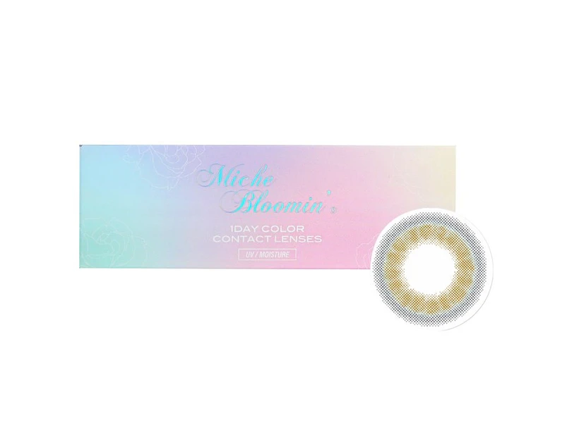 Miche Bloomin' Iris Glow 1 Day Color Contact Lenses (502 Cosmic Latte)   5.00 10pcs