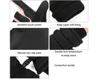 Winter Gloves Thermal Waterproof Gloves Women Windproof Touch Screen Gloves Anti Slip Warm Gloves For Driving Skiing Running Cycling Hiking