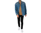 G-Star RAW Men's Boxy Fit Overshirt - Blue