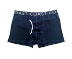 Coast Joe Long Boxer Trunk 2-Pack Cobalt/Navy
