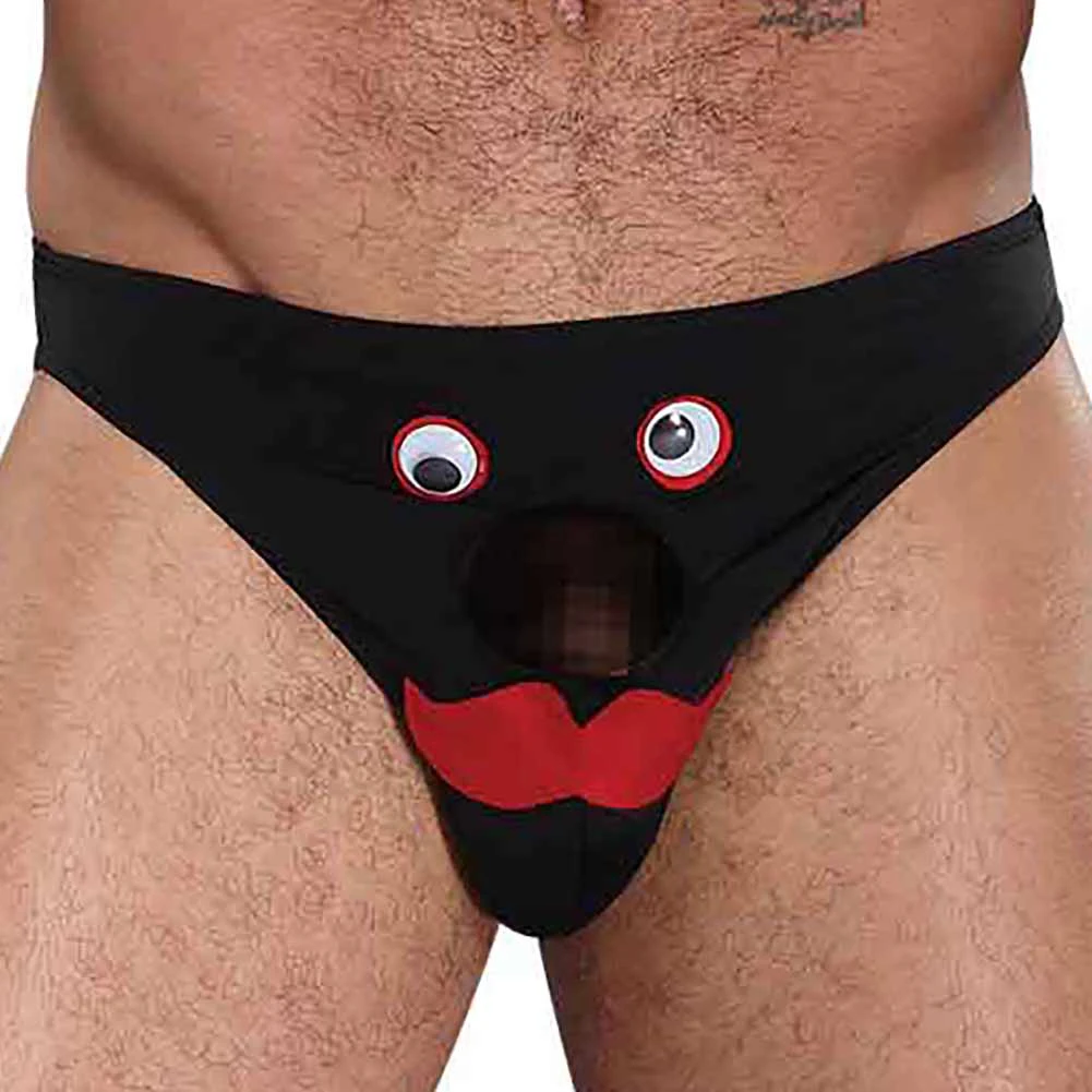 Male Power Mr Nose Bikini PAK-705 Black