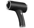 Portable Rechargeable USB Cordless Ionic Hair Dryer Versatile Hairdressing Tools - Black