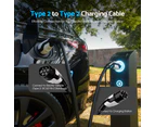 Advwin Type 2 to Type 2 EV Charging Cable 22kW 32A EV Charger 5M Portable Electric Car Charger