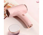 Portable Rechargeable USB Cordless Ionic Hair Dryer Versatile Hairdressing Tools - White